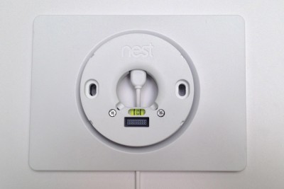 Nest thermostat mount plate