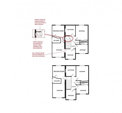 plan sketch of my house