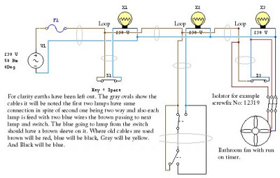 How to wire lights.