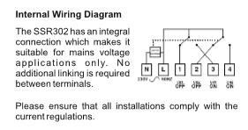 Secure 302 wiring