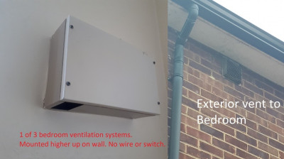 Bedroom Ventilation system