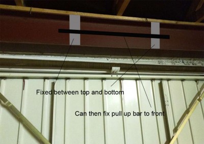 Fixing plates for pullup bar