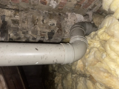 Vent pipe (rotate clockwise 90degrees)