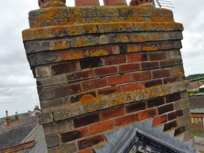 Top of chimney