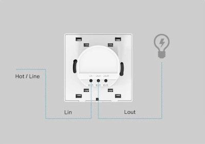 Back of Smart Switch